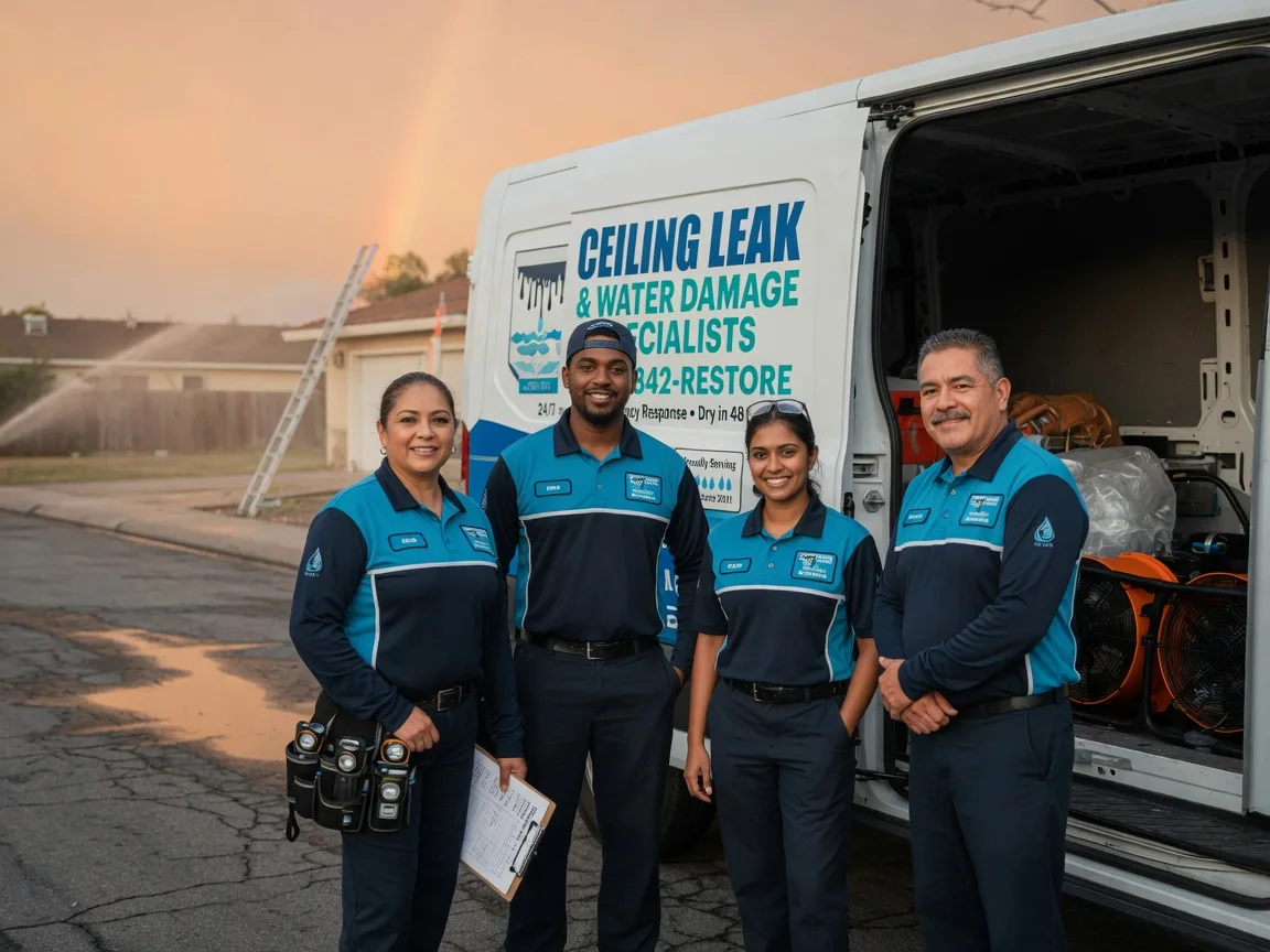 Ceiling Leak Cleanup company in Dovray, MN